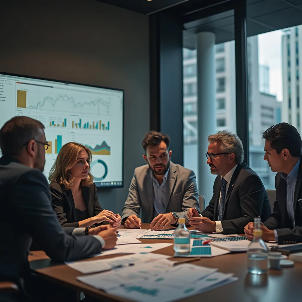 Equipo de FinanzasArg en una reunión estratégica