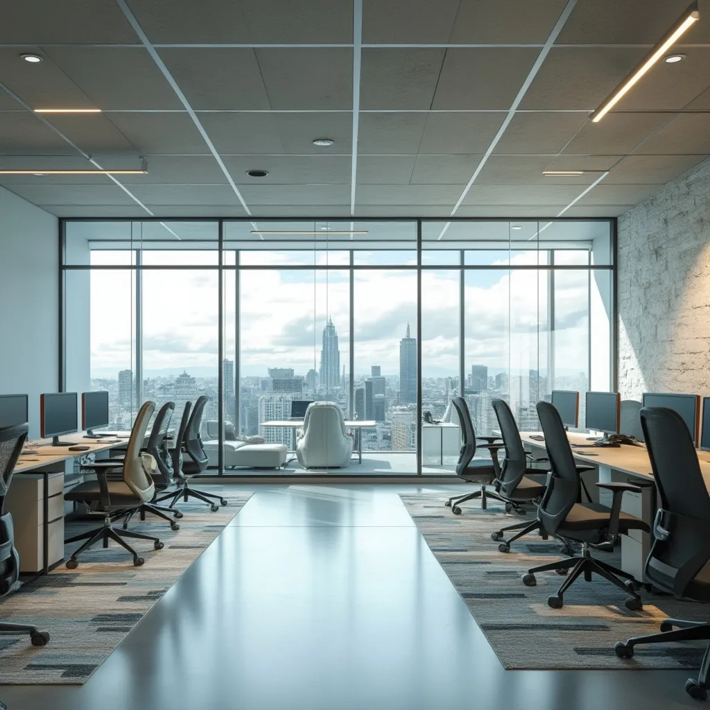 Oficinas modernas de FinanzasArg en Buenos Aires
